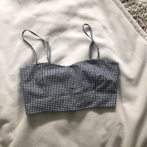 Black and White Brandy Top